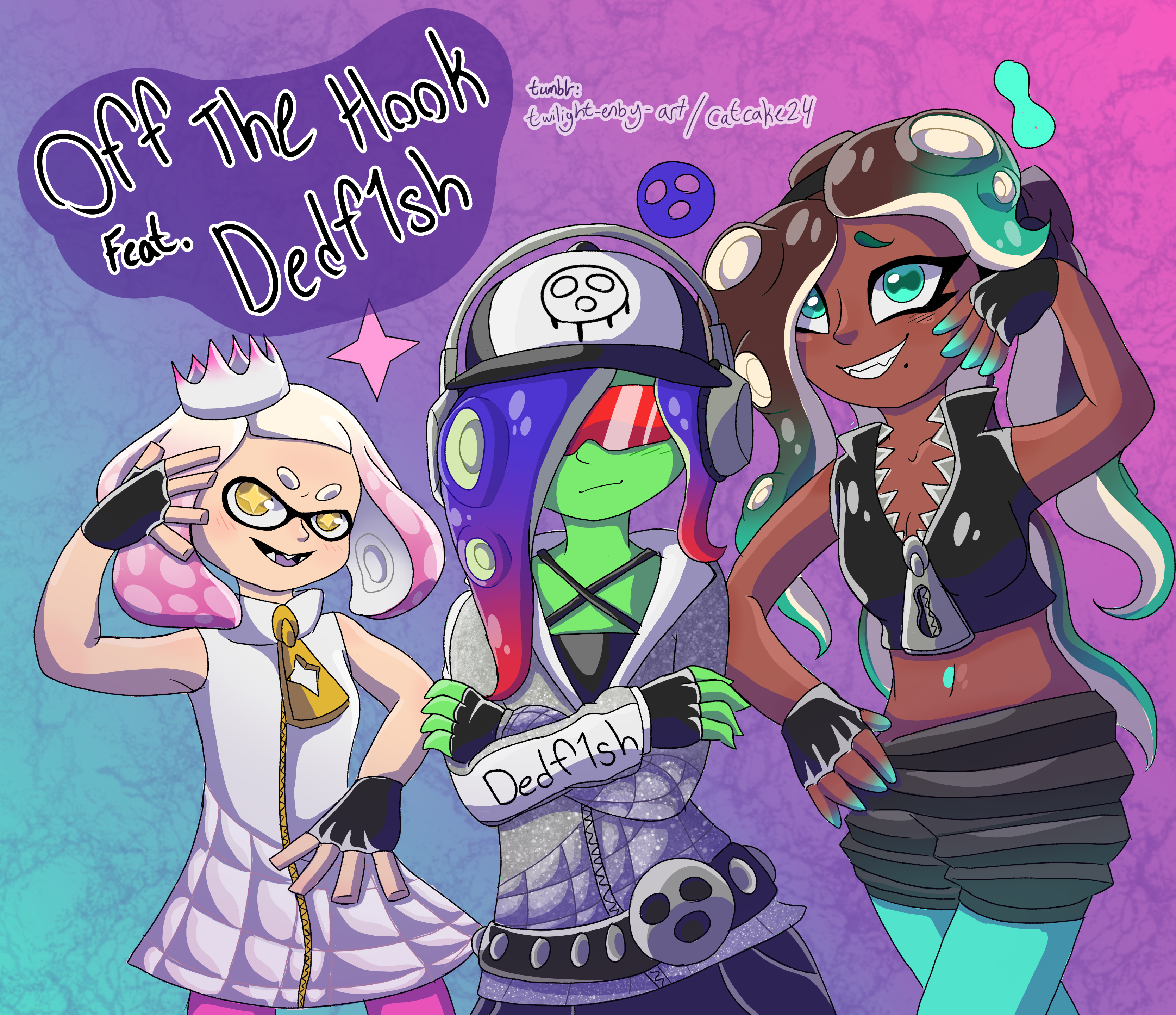 Splatoon, Off The Hook Featuring Dedf1sh.